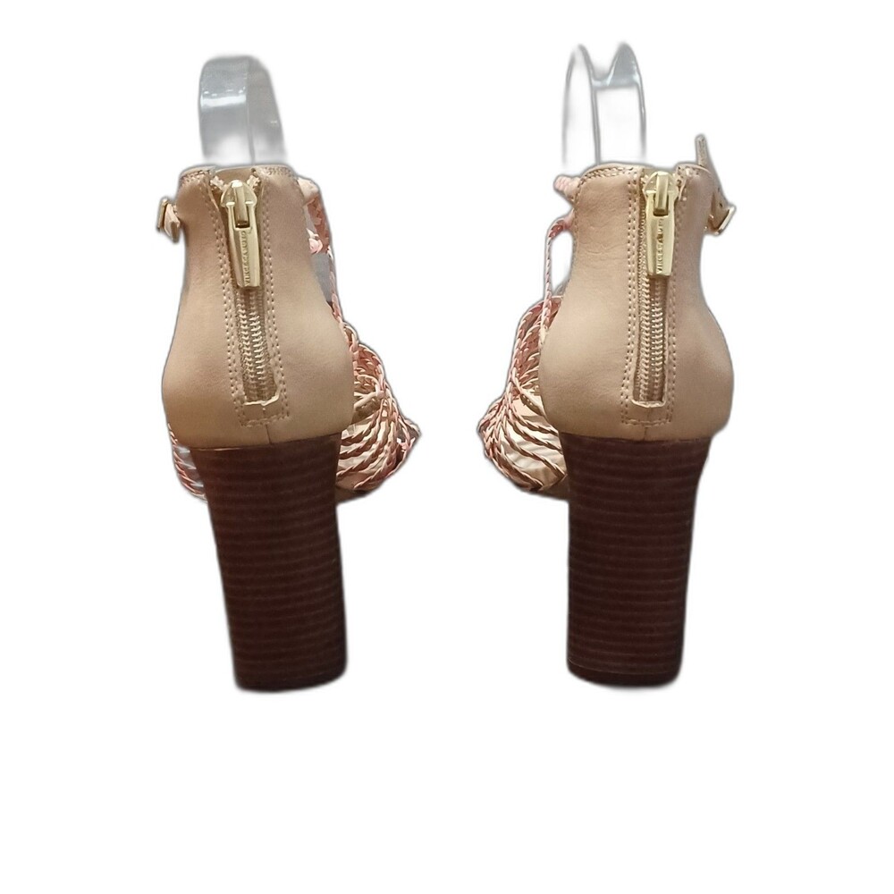 Vince Camuto Women's Ariah Braided Strappy Heeled Sandals Size 9 - Picture 6 of 9